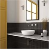 Плитка керамическая настенная 28521 COSTA NOVA ONDA Black Matt 5x20 см Equipe 28521
