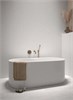 Плитка керамическая настенная 28522 COSTA NOVA ONDA White Matt 5x20 см Equipe 28522