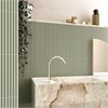 Плитка керамическая настенная 28523 COSTA NOVA ONDA Laurel Green Matt 5x20 см Equipe 28523