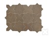 Гранит керамический 32734 ELDA CROSS COFFEE 12x12 см Equipe 32734