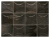 Плитка керамическая настенная 30022 HANOI ARCO Black Ash 10x10 см Equipe 30022