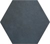 Плитка керамическая напольная 24951 HERITAGE HEX?GONO Indigo 17,5х20 см Equipe 24951