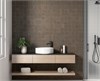Плитка керамическая настенная 32698 HIKARI Brown DECOR 10х10 см Equipe 32698