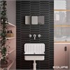 Плитка керамическая настенная 27483 LANSE Black 5х25 см Equipe 27483