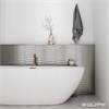Плитка керамическая настенная 27492 LANSE Silver 5х25 см Equipe 27492