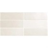 Плитка керамическая настенная 24958 MAGMA White 6,5х20 см ( коробка 38 шт.) Equipe 24958