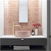 Плитка керамическая настенная 26904 MANACOR Blush Pink 7,5х15 см Equipe 26904
