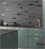 Керамогранит 30174 WADI DECOR Noir 6x30 см Equipe 30174