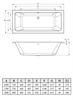 Fortuna 170x75 Прямоугольная ванна C-bath (Польша) CBQ017001 - фото 13746