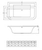 Geba 180x80 Прямоугольная ванна C-bath (Польша) CBQ009003 - фото 13766