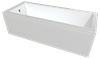 Semela 180x80 Прямоугольная ванна C-bath (Польша) CBQ014002 - фото 13841