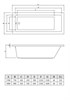 Semela 180x80 Прямоугольная ванна C-bath (Польша) CBQ014002 - фото 13842