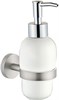 Дозатор для жидкого мыла Allen Brau Priority 6.31006-BN белый/никель браш 6.31006-BN - фото 13940