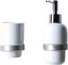 Стакан Allen Brau Priority 6.31002-BN белый/никель браш 6.31002-BN - фото 14067