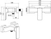 Смеситель для душа Allen Brau Infinity 5.21010-31 черный матовый 5.21010-31 - фото 14473