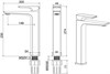 Смеситель для раковины Allen Brau Infinity 5.21002-31 черный матовый 5.21002-31 - фото 14665