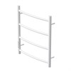 Полотенцесушитель электрический Point Афина PN04756W П4 500x600 диммер слева, белый PN04756W - фото 28011