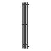 Полотенцесушитель электрический Point Деметра PN12822B П3 120x1200 диммер справа, черный PN12822B - фото 28445