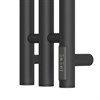 Полотенцесушитель электрический Point Деметра PN12822B П3 120x1200 диммер справа, черный PN12822B - фото 28446