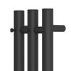 Полотенцесушитель электрический Point Деметра PN12822B П3 120x1200 диммер справа, черный PN12822B - фото 28447