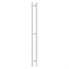 Полотенцесушитель электрический Point Гермес PN13812W П3 80x1200 диммер справа, белый PN13812W - фото 28463