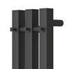 Полотенцесушитель электрический Point Гермес PN13822B П3 120x1200 диммер справа, черный PN13822B - фото 28477