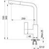 Смеситель для кухни Point PN3102W белый PN3102W - фото 29801