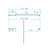 Душевая дверь RGW PA-02 NEW 41080207-11 - фото 35876