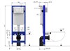 Инсталляция для унитаза Allen Brau Pneumatic Slim 9.11102.20 9.11102.20 - фото 39466