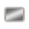 Зеркало Burzhe LED 1000х700 ЗЛП3123 с бесконтактным сенсором, часами, подогревом, холодная подсветка ЗЛП3123 - фото 40492
