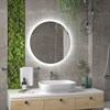 Зеркало D600 Ajour LED ECO ЗЛП2806 с сенсором, холодная подсветка ЗЛП2806 - фото 40583