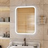 Зеркало Glamour LED ЗЛП2097 500x700 с сенсором, теплая подсветка ЗЛП2097 - фото 40823