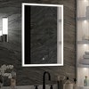 Зеркало Frame Led 600х800 WHITE с сенсором белый алюминиевый профиль ЗЛП944 ЗЛП944 - фото 40858