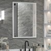 Зеркало Frame Led 600х800 WHITE с сенсором белый алюминиевый профиль ЗЛП944 ЗЛП944 - фото 40859