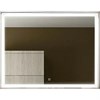 Зеркало Aralia LED 1000x700 с сенсором алюминиевый профиль ЗЛП446 ЗЛП446 - фото 41143