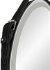 Зеркало D500 Millenium Black Led с сенсором на ремне из натуральной кожи черного цвета  ЗЛП985 ЗЛП985 - фото 41307