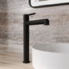 Cмеситель для настольного умывальника, черный матовый, Aiger, IDDIS, AIGBL01i01 AIGBL01i01 - фото 44882