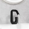 Смеситель для умывальника с управлением Push Control, черный матовый, Twist, IDDIS, TWIBLBTi01 TWIBLBTi01 - фото 44928