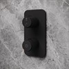 Встраиваемый смеситель с двумя выходами с управлением Push Control, черный матовый, Slide, IDDIS, SLIBLBTi67 SLIBLBTi67 - фото 45054