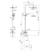 Смеситель с верхним душем и изливом, Ray, IDDIS, RAYSB3Fi06 RAYSB3Fi06 - фото 45114