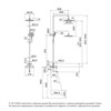 Смеситель с верхним душем и изливом, Ray, IDDIS, RAYSB3Fi06 RAYSB3Fi06 - фото 45115