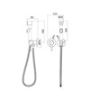 Встраиваемый смеситель с гигиеническим душем, Axes, IDDIS, AXESBR2i08 AXESBR2i08 - фото 45191