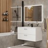 Смеситель для ванны, черный матовый, Bild, IDDIS, BILBL00i02WA BILBL00i02WA - фото 45212