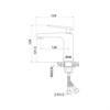 Смеситель для умывальника, Dash, IDDIS, DASSB00i01 DASSB00i01 - фото 45346