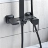 Смеситель с верхним душем, черный, Bild, IDDIS, BILBL1Fi06 BILBL1Fi06 - фото 45462