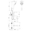 Смеситель для ванны с керамическим дивертором, Oxford, IDDIS, OXFSB02i02 OXFSB02i02 - фото 45644