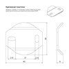 Крючок одинарный, латунь, Edifice, IDDIS, EDISB10i41 EDISB10i41 - фото 46568