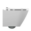 Подвесной унитаз CITY OVAL Clean On DPL EO slim A63114 - фото 47092
