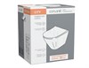 Подвесной унитаз CITY OVAL Clean On DPL EO slim A63114 - фото 47094