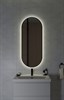 Зеркало ECLIPSE smart 50x122 в черной рамке A64151 - фото 47344